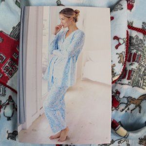 New set of Carole Hochman Ultra Plush Velvet Fleece Pajama Set - Size Larg (NIB)